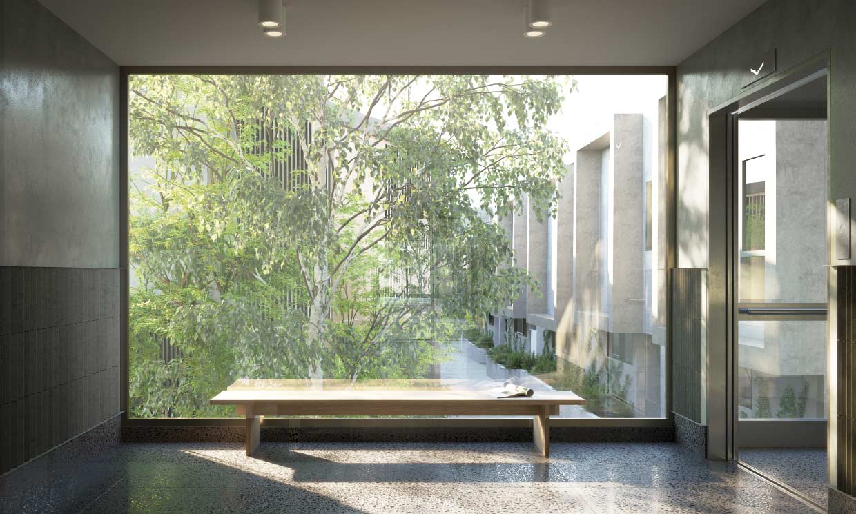 The Mill - Entrance Lobby - Artist Impression